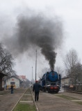 498.022 před odjezdem ze stanice Praha-Dejvice