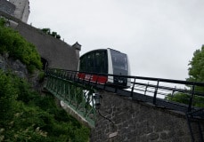 Salzburg - lanovka na hrad