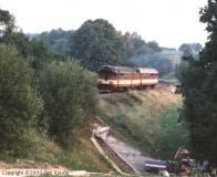 Vlak s motorovým vozem řady 853